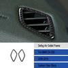 Carbon Fiber Car Front & Center & Side AC Air Vent Outlet Cover For BMW Z4 E89