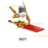NEW Dragons Mini Anime Cartoon Toy Ninja Accessories Figures Building Blocks Birthday Gift Figurines Bricks