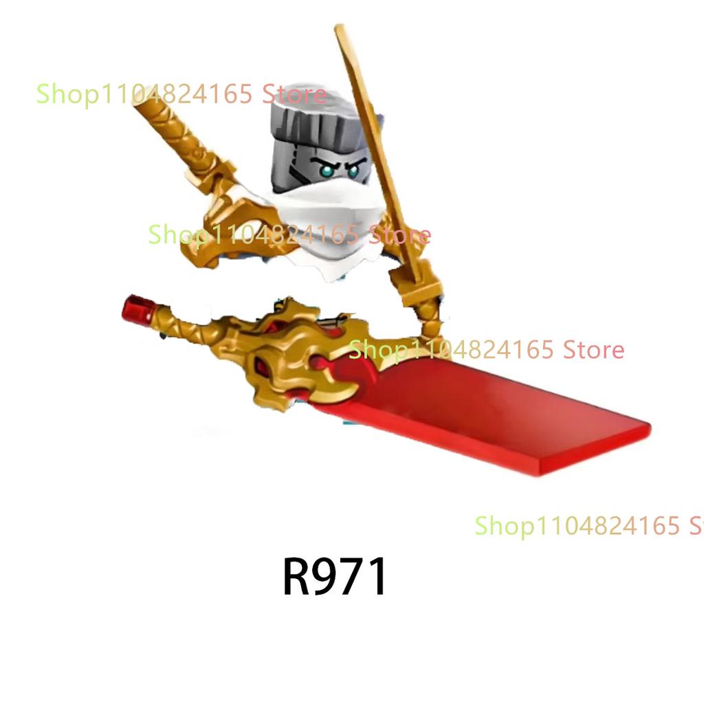 NEW Dragons Mini Anime Cartoon Toy Ninja Accessories Figures Building Blocks Birthday Gift Figurines Bricks