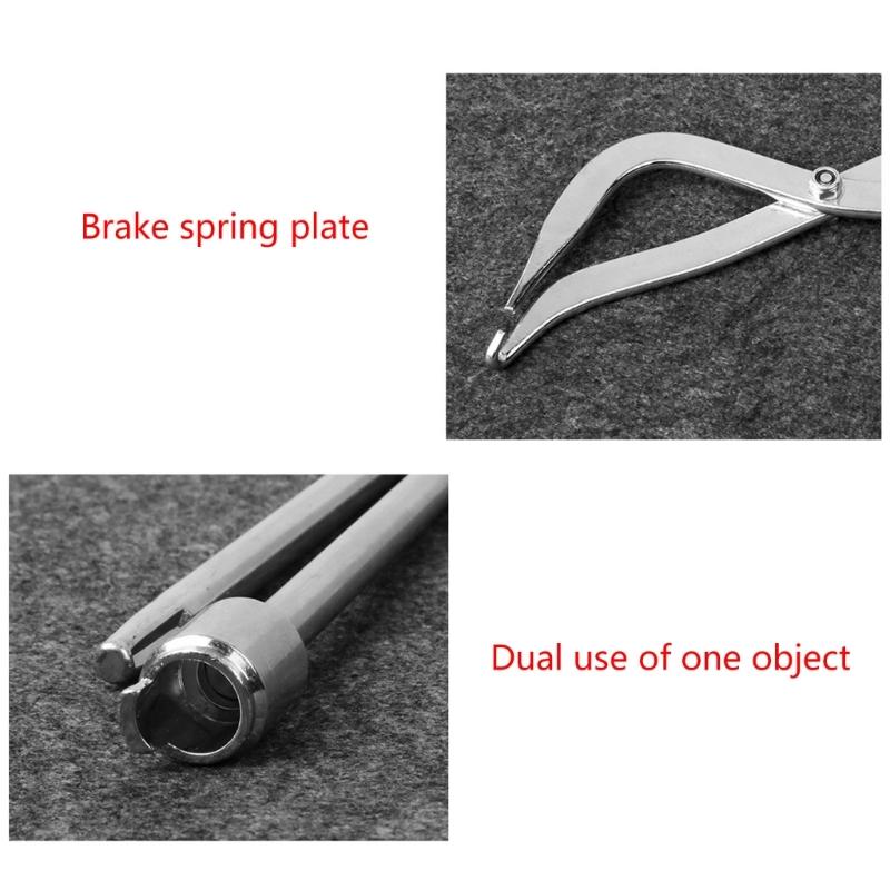 Car Vehicle Drum Brake Line Shoe Return Spring Repair Car Remover Installer Workshop Tools Plier Tool Multifunctional