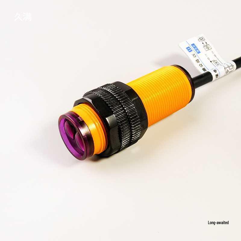 E18-D80NK Infrared Proximity Sensor: NPN Normally Open, Diffuse Reflection, Obstacle Avoidance Photoelectric Switch