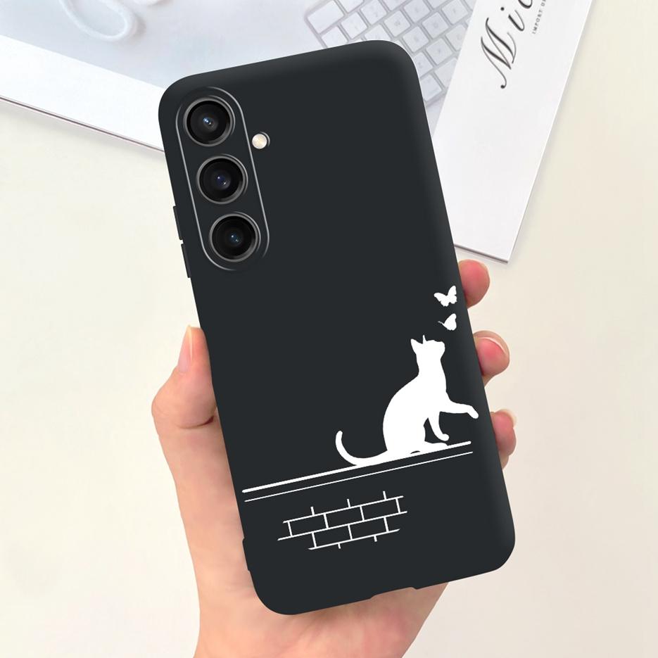 For Samsung Galaxy A55 Case A15 A25 A35 5G Stylish Candy Painted Cover Soft TPU Phone Case For Samsung A15 Galaxy A25 2023 Shell