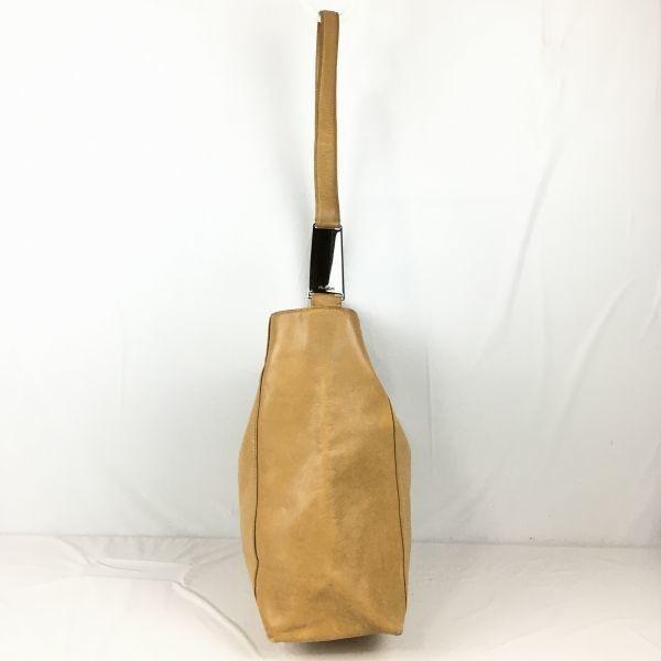 Max Mara Leather One-Shoulder Bag Brown(USED)