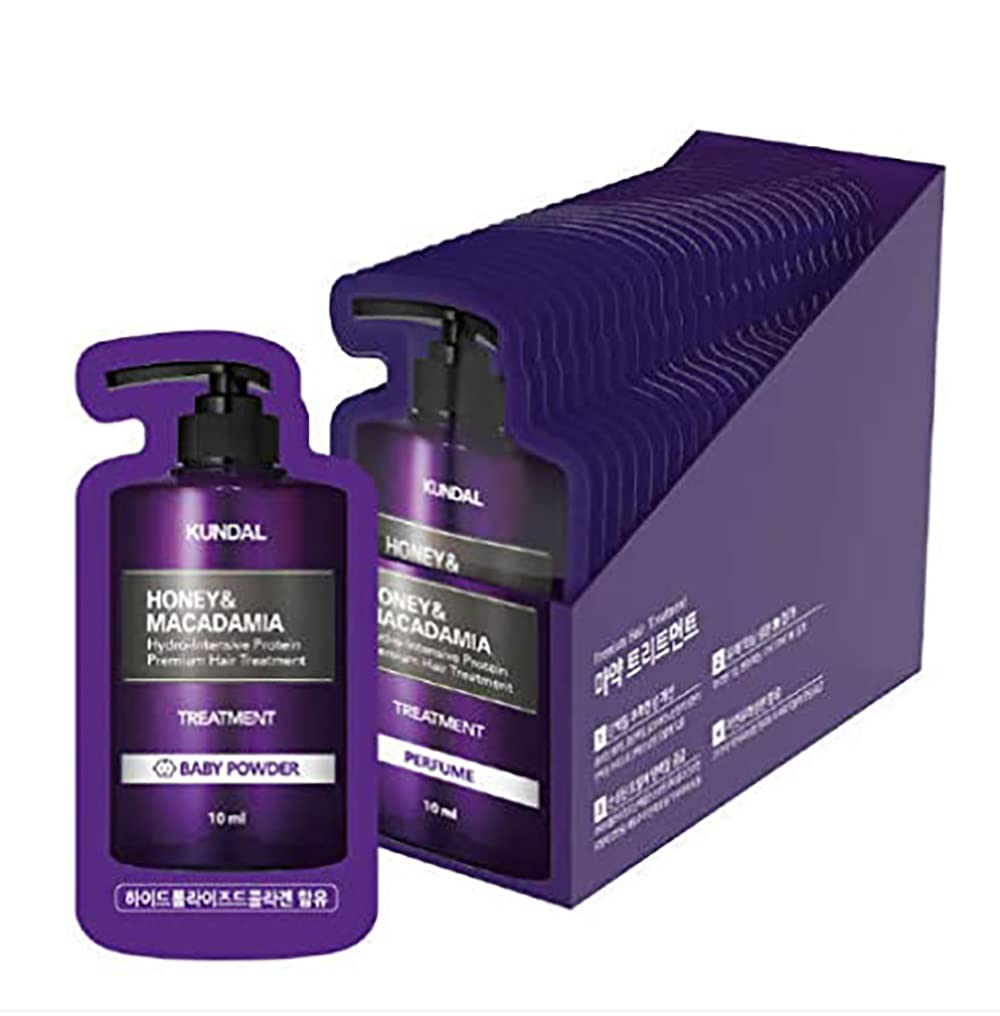 

[KUNDAL] Kundal H&M Shampoo + Treatment (10ml pouch for single use) 30 uses