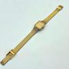 Used A014 RADO Antique Ladies Watch Elegance Gold Color Mesh Bracelet
