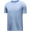 Light Blue Quick-Dry T-Shirt Unisex Tops 462520201-6