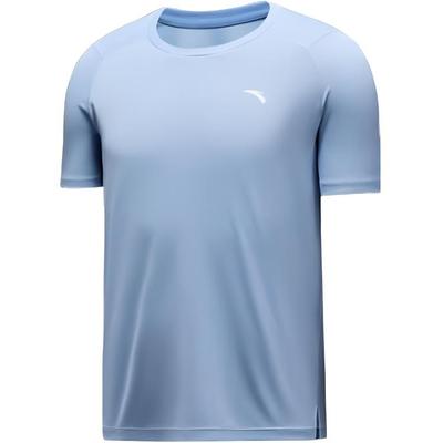 Light Blue Quick-Dry T-Shirt Unisex Tops 462520201-6