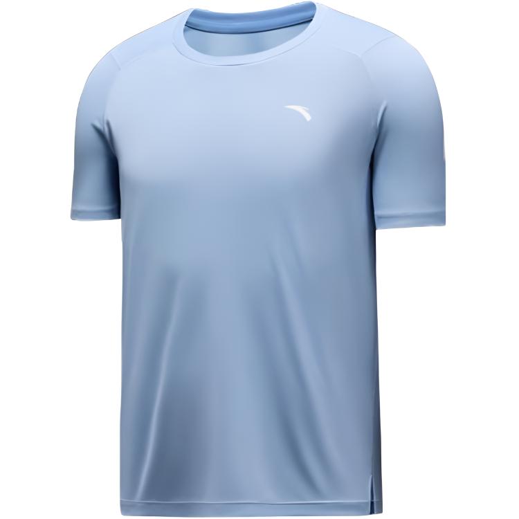 Anta Light Blue Quick-Dry T-Shirt Unisex Tops 462520201-6 S