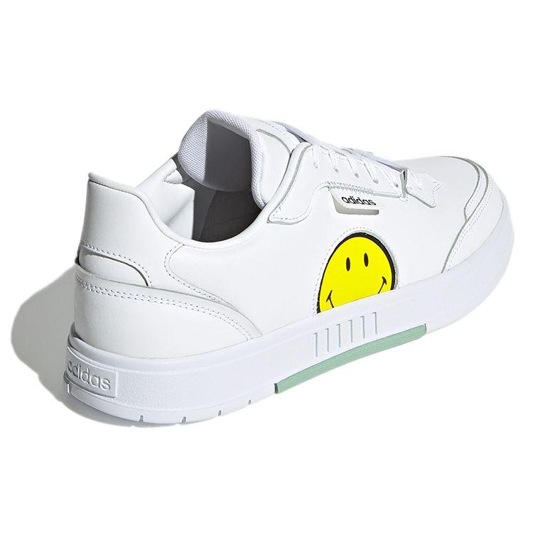 Adidas Neo Kollide Durable Non-Slip Low-Top Skate Shoes Men Sneakers White Yellow G54952