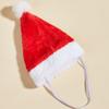 3D Christmas Pet Santa Adjustable Hat For Dogs Cats Christmas Costume Pet Accessories Halloween Holiday Christmas Party Cap