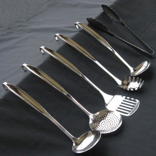 Nagao Tsubame-Sanjo Professional Cooking Tongs, 25cm, 66 Nylon and Stainless Steel, Made in Japan, 0019