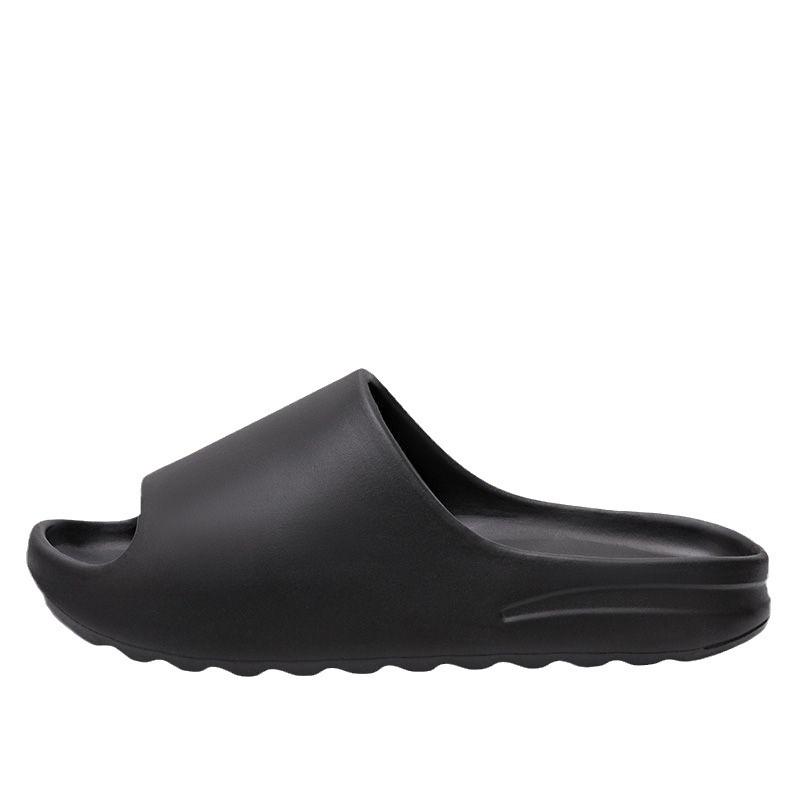 2024 Korean Influencer Trend Thick Sole Flip Flops for Couples - Stylish Indoor Bathroom Slippers