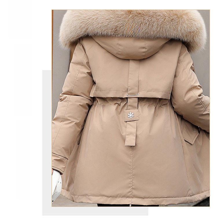 Cappotto Lungo Largo in Cotone da Donna Parker - Inverno 2023 Stile Coreano alla Moda