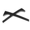 2pcs Rr Window Side Spoilers Wing Canards Trim Replacement for   20162021