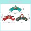 Christmas Decoration Cake Paper Flags Cards For Festive Party Celebration Prop