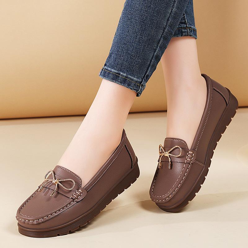 Comfortable Daily Versatile Autumn Women's Shoes Mom Shoes Commuter Shoes Travel Shoes Single Shoes