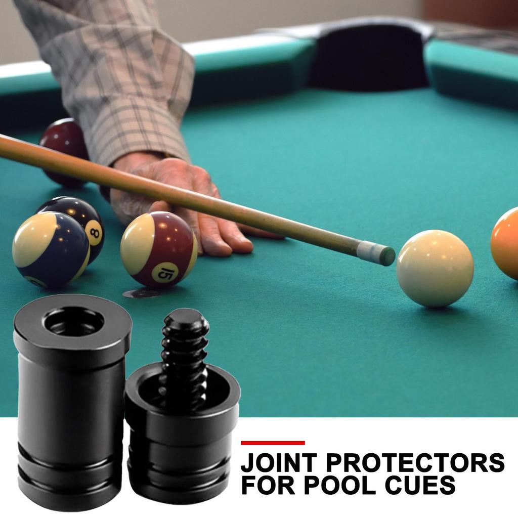 10/18 Teeth Joint Thread Protector for Billiard Pool Cue Joint Thread Protect Players Sporting Joint Thread Protector Cap Protec