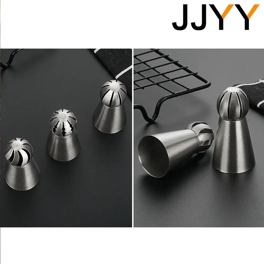 3 Pieces Stainless Steel Pipe Mouth Set for Cake Baking Supplies Baking Tools Pastry Decorating Kit