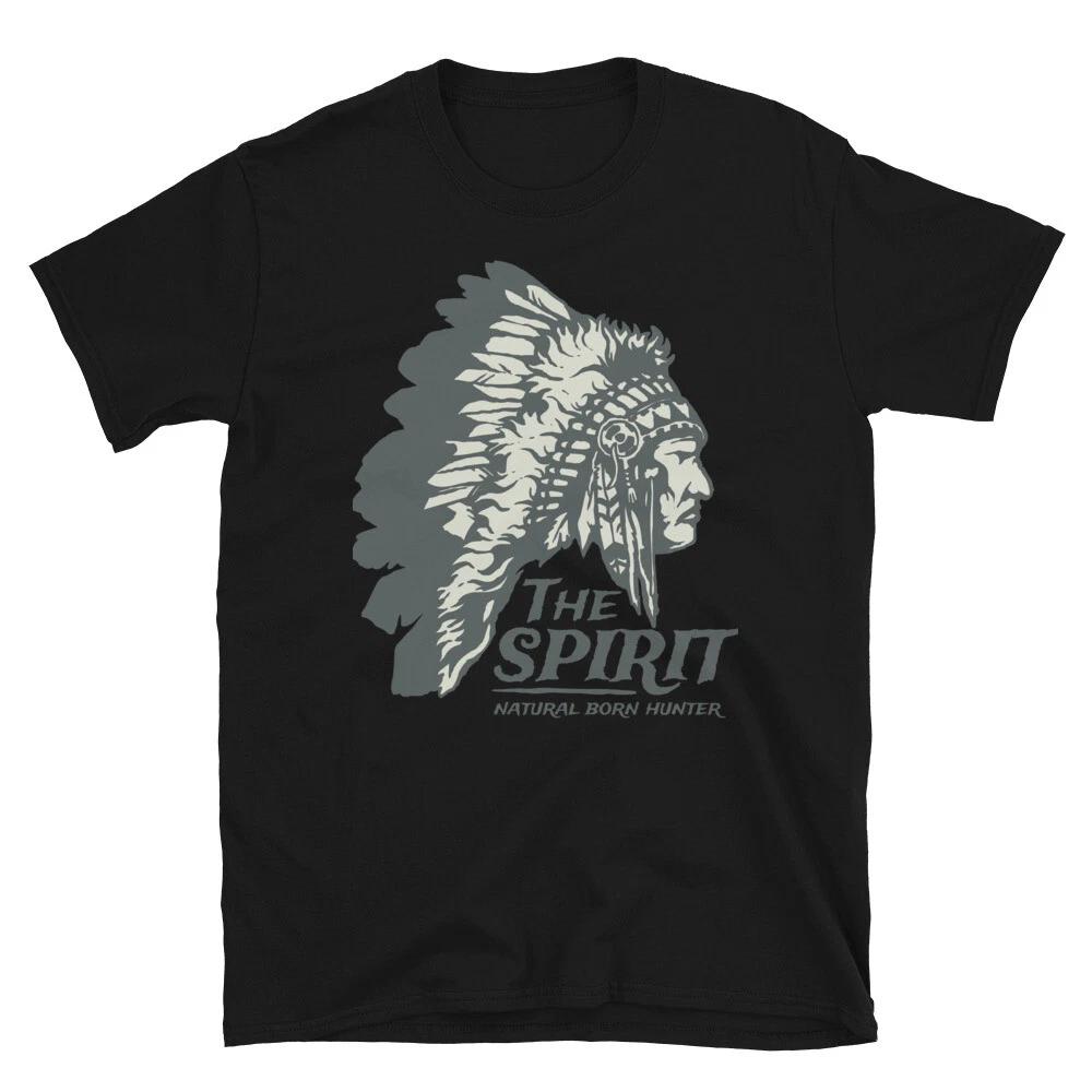 Natural Born Hunter Graffiti Art Protest Classic Fit T-Shirt M