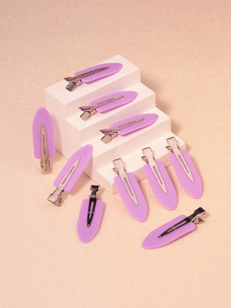 10pcs Seamless Non Slip Side Hair Clips Makeup Hairstyles Hair Clips Fashionable Hair Accessories Special for Real Hair Wigs