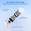 USB C Headphones for iPhone 17 16 15 Wired Type C Earphones Built-in Microphone Volume Control HiFi Stereo Sound Earbuds