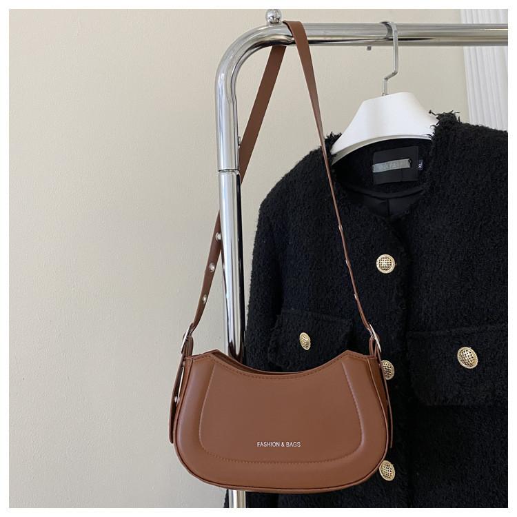 Stylish Retro Crossbody Bag 2023 Winter New Bag Women Simple Small Shoulder Bag Casual Korean Small Square Bag