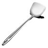Stainless Steel Kitchen Utensil Soup Ladle Solid & Slotted Turner Wok Spatula Kitchen Colander Strainer with Ergonomic Handle
