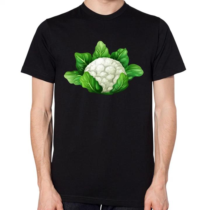 Cauliflower T-Shirt Men Women Unisex Vegetable Top XXXXL