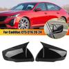 For US Cadillac CT5 CT6 -2024 Car Sticker Rearview Side Mirror Cover Wing Cap Exterior Case Trim Accessories Vehicle Decor