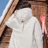 Fila Fleece Loose Hooded Warm Long Sleeve Down Jacket Women Outerwear A51W541902F-IV