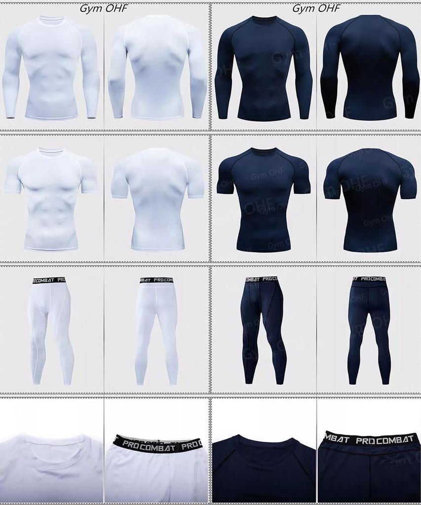 Men's Quick-Dry Compression T-Shirt - High Elasticity, Short Sleeve Fitness Wear