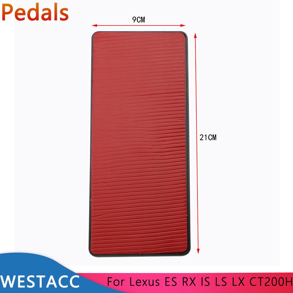 Capac pedală pentru pedale de mașină pentru Lexus ES 2013-2018 RX 2010-2015 IS LS LX CT200H 2011-2017 Placuță de sprijin pentru frână de accelerație