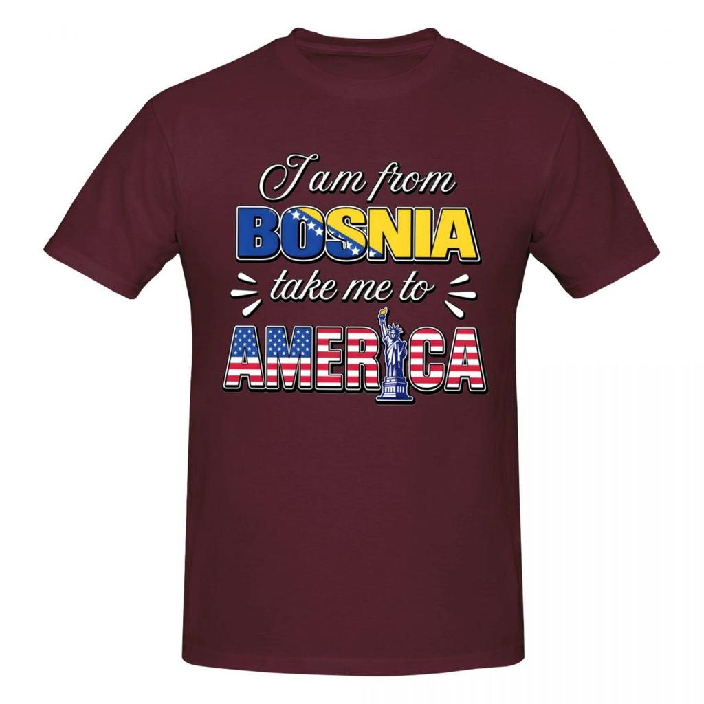I Am From Bosnia Take Me To America Funny Bosnian Funny T Shirts Graphic Y2k Gifts Tees T Shirts For Unisex Wounisex Clothes