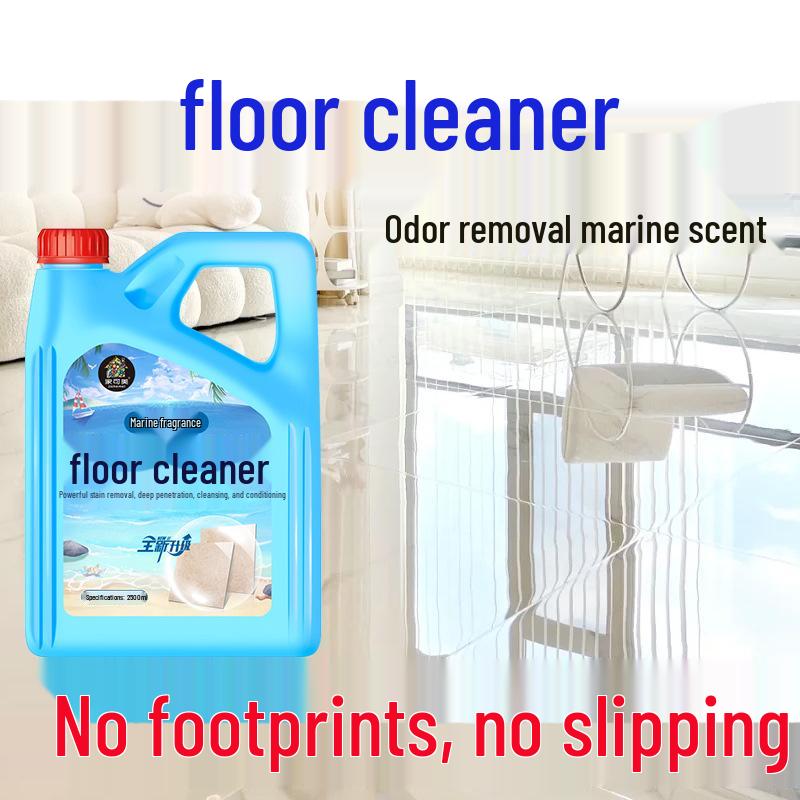 Tile and Wood Floor Cleaner with Lasting Fragrance - Removes Stains, No Watermarks