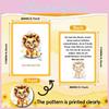 Kids Encouragement Cards Set With Colorful Watercolor Animals For Emotional Development And Focus