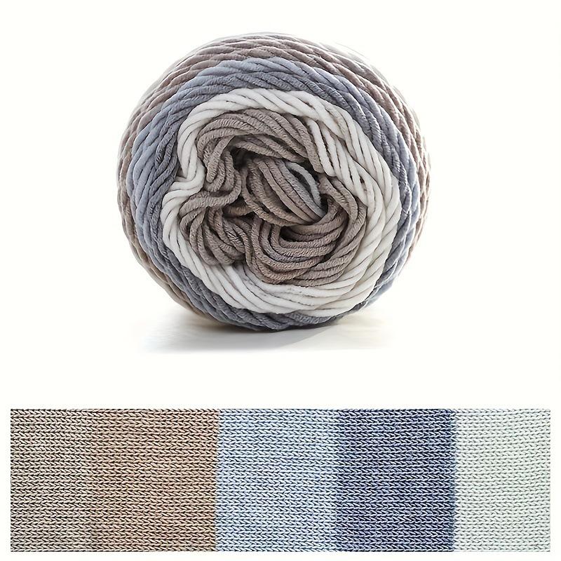 2025 New 4-Color Rainbow Yarn, 5-Strand Milk Fiber for DIY Projects