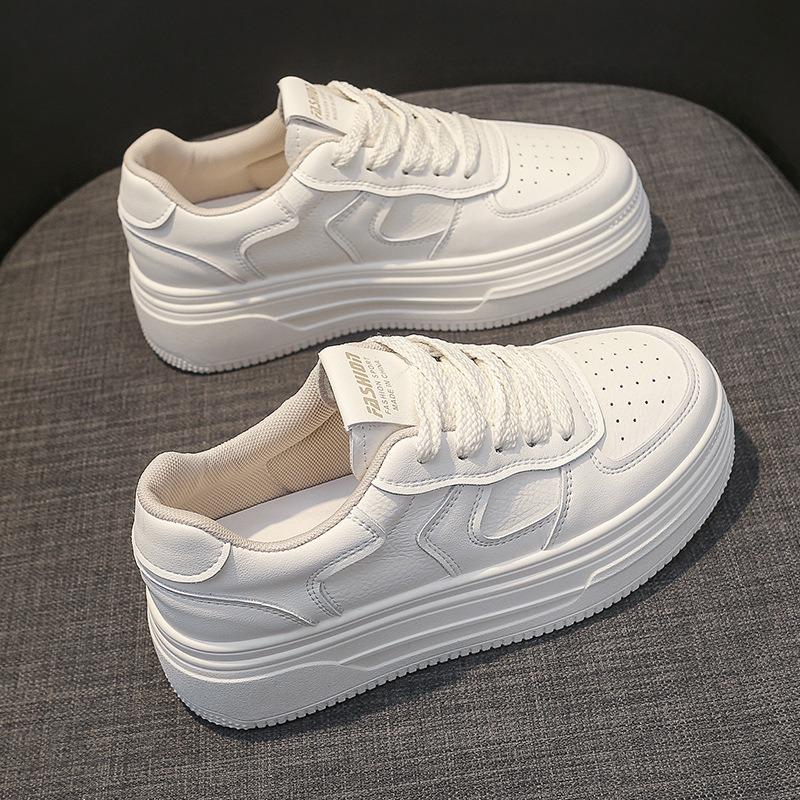 Spring 2025 Versatile Thick-soled Height-increasing Women's Casual Sports Sneakers