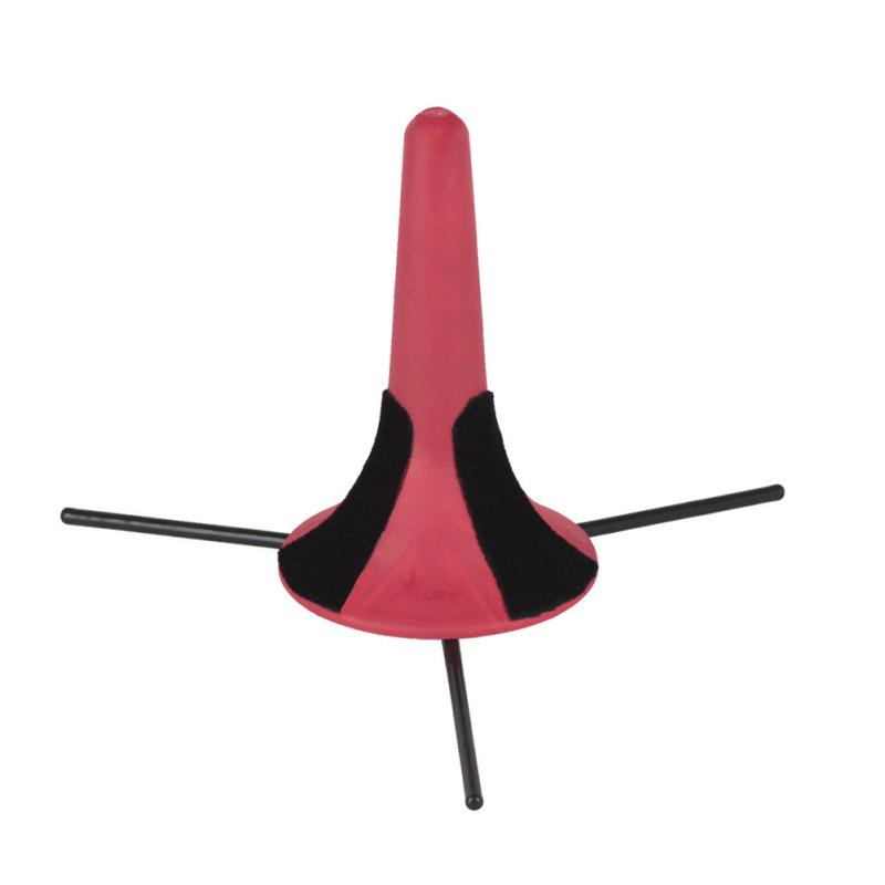 Portable Trumpet Tripod Holder Stand with Detachable & Foldable Metal Leg