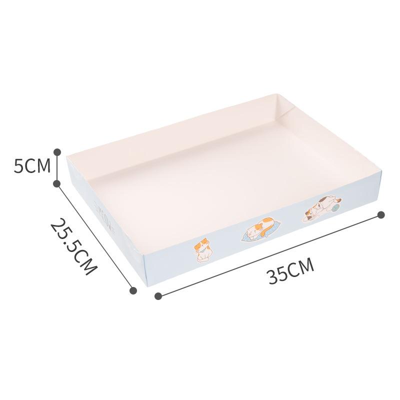 Disposable Foldable Portable Large Temporary Cat Litter Box For Car Travel