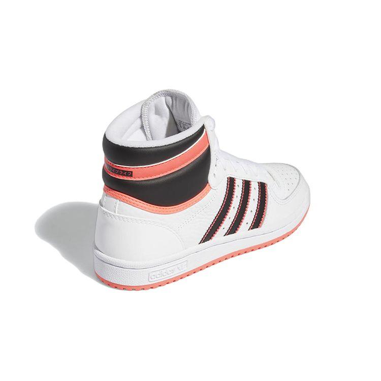 Adidas Top Dez RB J White Turbo Tênis Infantil Branco-Nuvem Preto-Essencial HR1415