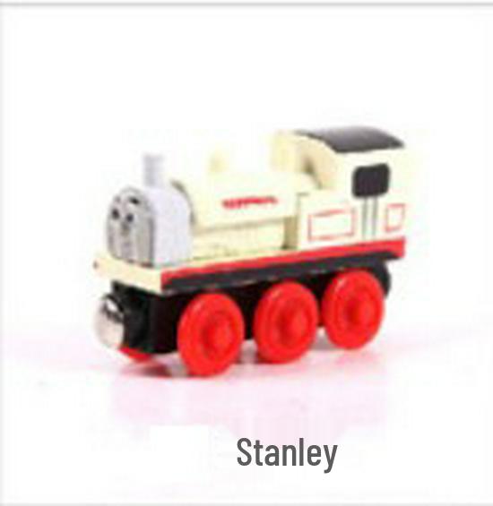 58-Piece Wooden Magnetic Train Track Set for Children Ages 1-5