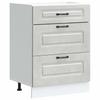 Lower Kitchen Cabinet, Kalmar, Concrete Grey