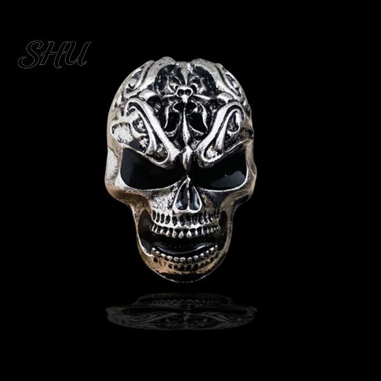 Car Air Outlet Freshener Alloy Skull Vent Mount Long Lasting Fragrance Long-lasting Odor Removal Clip Type Automotive Aromatherapy Diffuser