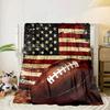 Baseball Passion And Heritage Blanket Flannel Blanket for bed, sofa, Camping, Hiking, Picnic Essentials, gift for family Fan gifts