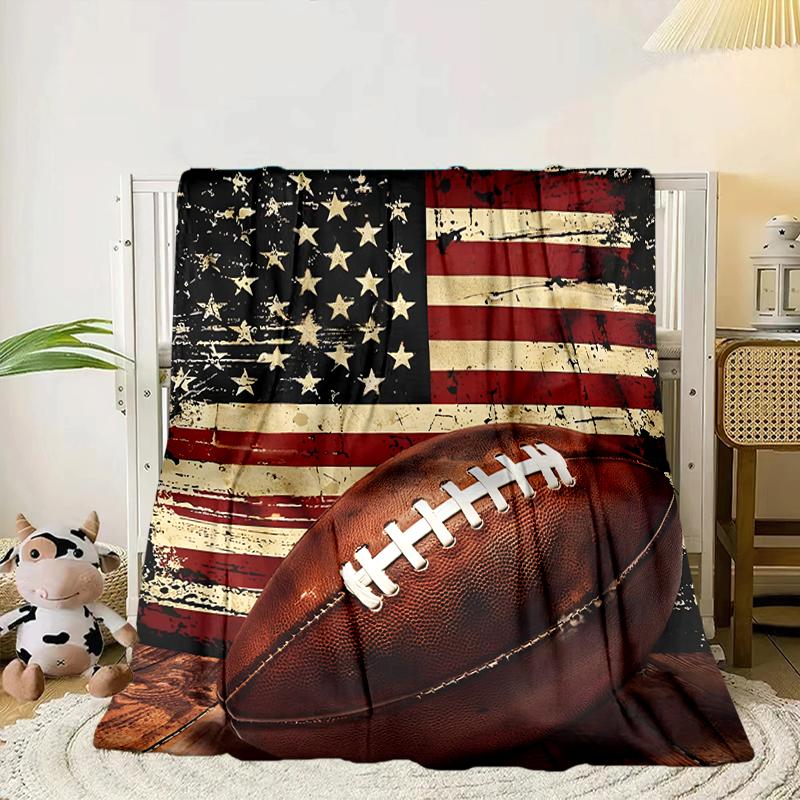 Baseball Passion And Heritage Blanket Flannel Blanket for bed, sofa, Camping, Hiking, Picnic Essentials, gift for family Fan gifts