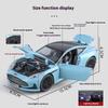 1/32 Scale Aston Martin DB12 GT Super Sports Car Alloy Diecast Metal Model Car Sound & Light Holiday Gift with Kid Children's Toy Car