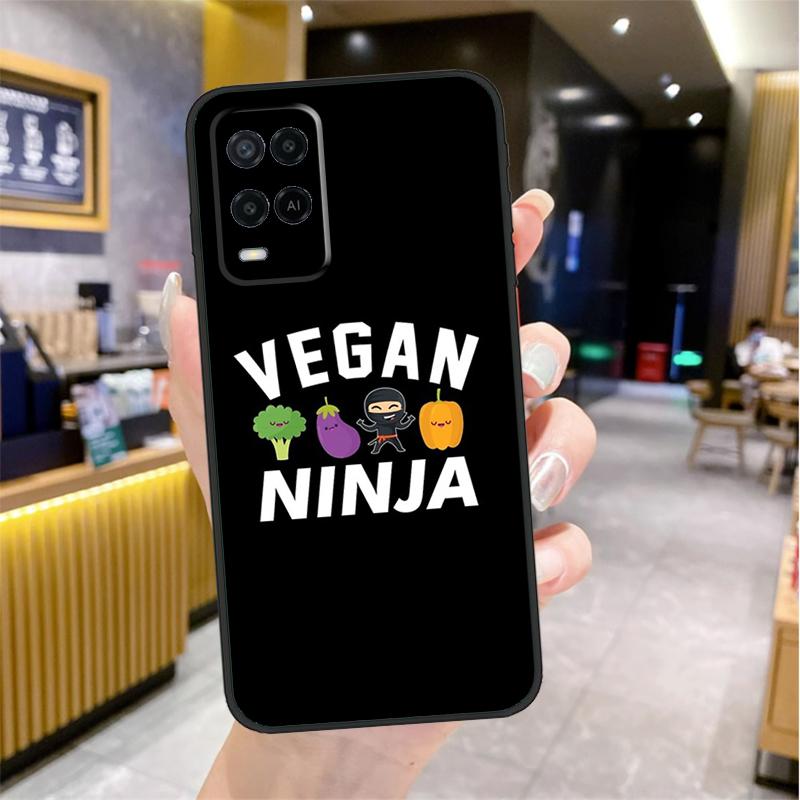 Vegan Pattern Case For Oppo A74 A54 A94 A78 A98 A18 A60 A80 A40 A38 A58 A96 A76 A16 A15 A17 A57 A77 A5 Pro