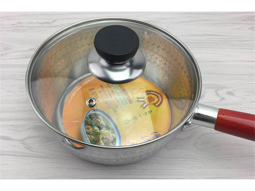 Tempered Glass Pot Lid for Wok, Soup Pot, Steamer, Frying Pan, Stainless Steel Electric Cookware, Induction Compatible