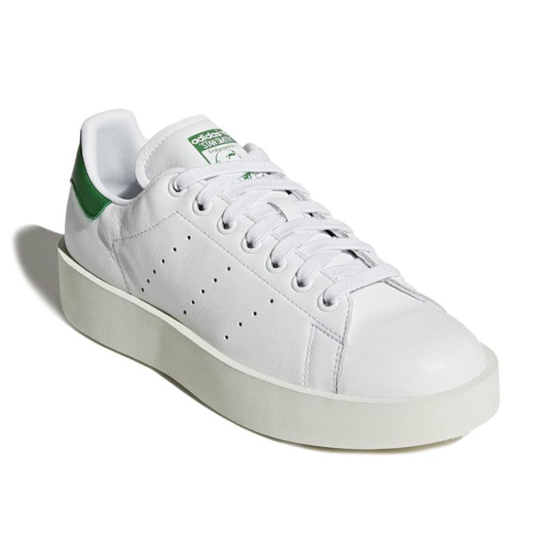 Adidas Stan Smith Bold White Green Women's Sneakers S32266