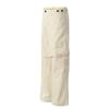 Men Women Unisex Streetwear Cargo Pants Loose Fit Pleated Cotton Blend Wide Leg Casual Trousers Fall